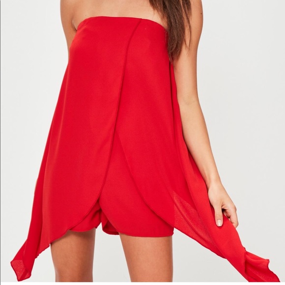 American Threads Dresses & Skirts - Red missguided romper